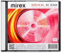 Диск Mirex DVD+R DL 8,5Gb 8x slim