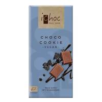 Шоколад iChoc Choco Cookie на рисовом молоке с шоколадным печеньем