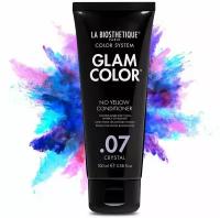 La Biosthetique, Тонирующая маска для окрашенных волос Glam Color No Yellow Conditioner .07 Crystal TS, 100 мл