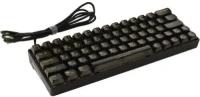 Клавиатура проводная Jet.A Panteon T1 PRO CK BS механическая (TKL 60%, LED,Jixian Black,64кл) черная