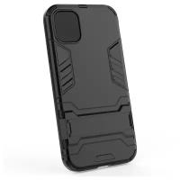 Чехол противоударный Armor Case для iPhone 12 / 12 Pro 6.1", черный