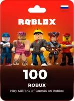 Подарочная карта Roblox на 100 Robux Россия