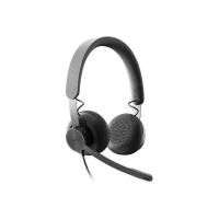 Проводные наушники Logitech VC Zone Wired UC, graphite