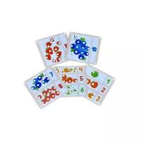 Raduga Kids "Карточки - Изучаем счёт" - набор карточек к мозаике