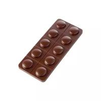 Форма для льда Chocolate World Таблетки CW1796, 10 ячеек