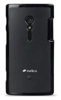 Чехол силиконовый для Sony Xperia ion / LT28at Melkco Poly Jacket TPU (Black Mat)