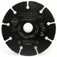 Диск карбид вольфрамовый отрезной 125*22,23 Hilberg Super Wood 530125