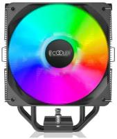 Кулер PCCooler Paladin EX400S S115X/1200/1700/AM4 (24 шт/кор, TDP 180W, 120mm PWM LED FAN, 4 тепловы