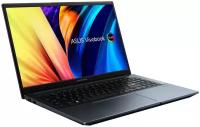 15.6" Ноутбук ASUS Vivobook Pro 15 M6500QH-HN038 1920x1080, AMD Ryzen 5 5600H 3.3 ГГц, RAM 16 ГБ, DDR4, SSD 512 ГБ, NVIDIA GeForce GTX 1650, без ОС, 90NB0YJ1-M001T0, синий