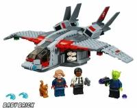 Конструктор LEGO Super Heroes Капитан Марвел и атака скруллов Captain Marvel and The Skrull Attack (LEGO 76127)