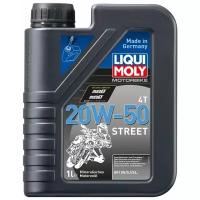 Масло мотор motorbike 4t street 20w-50 (минеральное) (1 л.) liqui moly 1500