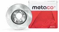 METACO 3050-289 Диск тормозной передний вентилируемый