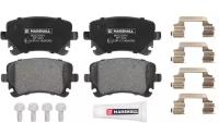 Колодки тормозные VAG A4 (B7) 04-, A6 (C6) 05-, A8 (D3) 03-; Transport (T5) 03- задние Marshall