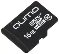 Карта памяти Micro SDHC 16Gb class 10 QUMO QM16GMICSDHC10NA