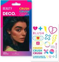 Набор переводных татуировок для тела `DECO.` CRUSH CRUSH CRUSH by Miami tattoos