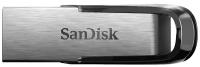 Флешка SanDisk Ultra Flair USB 3.0 128 ГБ, 1 шт., дымчатый серебристый/черный