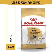 Royal Canin Сухой корм RC Pug Adult для мопса, 1.5 кг