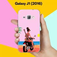 Силиконовый чехол на Samsung Galaxy J1 (2016) Закат / для Самсунг Галакси Джей 1 (2016)