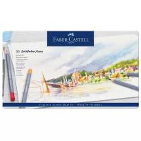 Карандаши акварельные Faber-Castell Goldfaber Aqua 36 цветов