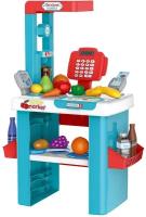 Игровой набор PITUSO Супермаркет с тележкой для покупок 56 деталей/ детский магазин/ игрушка в подарок мальчику и девочке