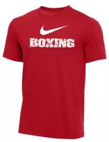 Футболка Nike Cotton Dri-Fit Boxing Red (M)