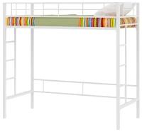 Кровать-чердак Redford Севилья 1-1 для детей с усиленной конструкцией, бортиком и лестницей