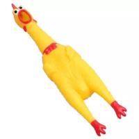 Игрушка пищащая "Задумчивая курица", 30 см