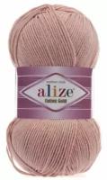 Пряжа Alize Cotton Gold пудра (161), 55%хлопок/45%акрил, 330м, 100г, 1шт