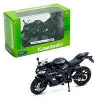 Мотоцикл Welly Kawasaki Ninja ZX-10RR (12845P) 1:18, черный