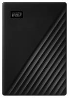 Портативный HDD WD My Passport 4Tb 2.5, USB 3.0, черный, WDBPKJ0040BBK-WESN