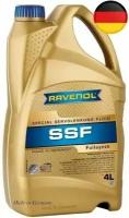 Жидкость для гидроусилителя RAVENOL SSF, синтетическая, 4 л