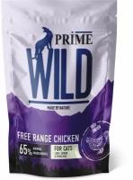 Сухой корм PRIME WILD GF FREE RANGE для стерилизованных котят и кошек, контроль веса, с курицей 500 гр