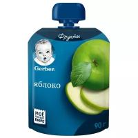 Пюре Gerber яблоко (с 4 месяцев) 90 г, 1 шт