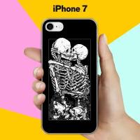 Силиконовый чехол на Apple iPhone 7 Череп 11 / для Эпл Айфон 7