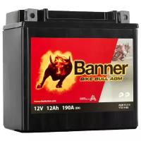BANNER 6СТ12 YTX14-BS 512 014 010 Аккумуятор BANNER Bike Bull AGM 12А/ч