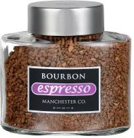 Кофе растворимый Bourbon Manchester Co. Espresso с молотым кофе, 100 г