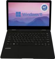 Ноутбук Digma EVE 11 C421Y, 11.6", Intel Celeron N4020C 1.1ГГц, 4ГБ, 128ГБ eMMC, Intel UHD Graphics 600, Windows 11 Home, черный [ncn114bxw01]