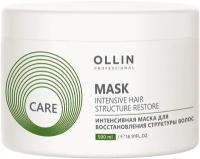 OLLIN Professional Care Интенсивная маска для восстановления структуры волос, 500 мл, OLLIN