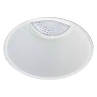 Donolux Click-Click Светильник встраиваемый, MR16, LED, GU10, IP20, Матовый белый (RAL9003), D85, H5