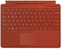 Клавиатура Microsoft Surface Pro Signature Keyboard Alcantara (Poppy red) RUS