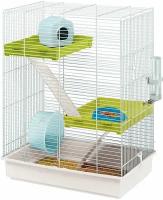 Клетка для мелких грызунов Ferplast Hamster Tris, белый, 46*29*58 см