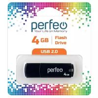 Perfeo USB флешка 4ГБ Perfeo PF-C05B004 Black