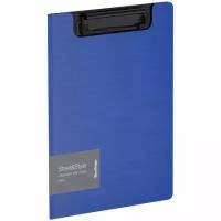 Папка-планшет Berlingo с зажимом "Steel&Style" А5+, 1800мкм, пластик (полифом), синяя