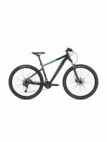 Велосипед горный взрослый Format 27,5" 1412 2023 года рама L черный матовый синий матовый