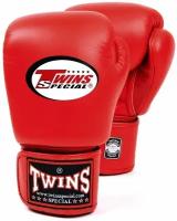 Боксерские перчатки Twins Special BGVL-3 красные, 20 унц