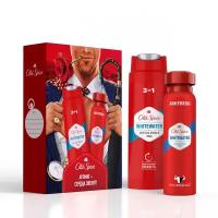 Мужской набор Old Spice Whitewater дезодорант-спрей, 150 мл и гель для душа (3в1), 250 мл