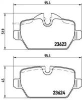 P06037_=1132 00!Колодки Дисковые З Bmw E87 1.6I/1.8D 04> Brembo арт. P06037