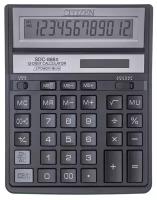 Калькулятор настольный Citizen SDC-888XBK (12-разрядный) черный (SDC-888XBK)