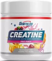 Креатин моногидрат Geneticlab Nutrition Creatine (300 г) Фруктовый пунш