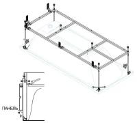 Cezares Металлический каркас для акриловой ванны PLANE-180-90-MF-R